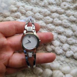 New Movado bracelet diamond watch